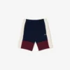 Heren Regular Fit Colorblock fleece short