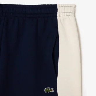 Heren Regular Fit Colorblock fleece short