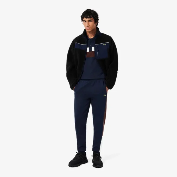 Heren Regular Fit Colorblock Petit Piqua Polo