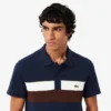 Heren Regular Fit Colorblock Petit Piqua Polo