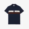 Heren Regular Fit Colorblock Petit Piqua Polo