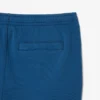 Heren Regular Fit fleece short met gewassen effect en print