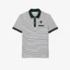 Heren Regular Fit gestreept Mini Piqua-Polo