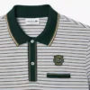 Heren Regular Fit gestreept Mini Piqua-Polo