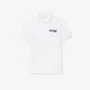 Heren Regular Fit L.12.12 Polo met gewassen effect