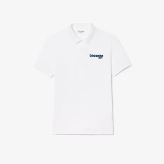 Heren Regular Fit L.12.12 Polo met gewassen effect
