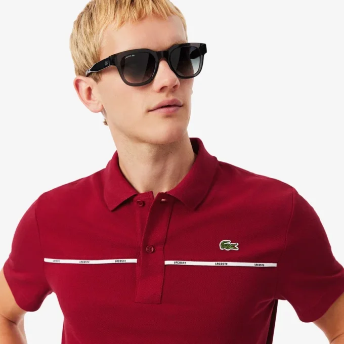 Heren Regular Fit Logo Trim L.12.12 Polo