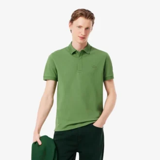 Heren Regular Fit Paris Stretch Piqué Polo