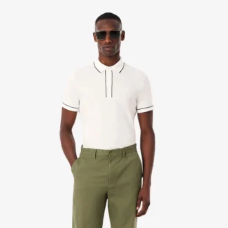 Heren Regular Fit Paris Stretch Piqué Polo