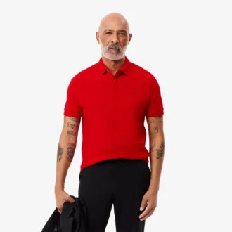 Heren Regular Fit Paris Stretch Piqué Polo