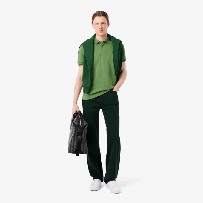 Heren Regular Fit Paris Stretch Piqué Polo