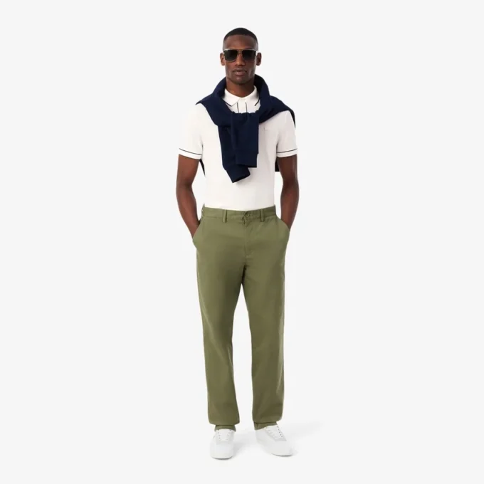 Heren Regular Fit Paris Stretch Piqué Polo