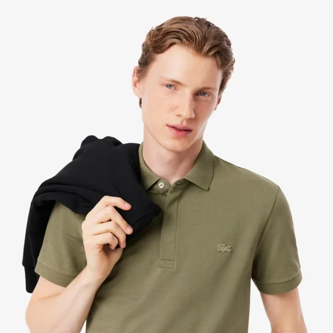 Heren Regular Fit Paris Stretch Piqué Polo
