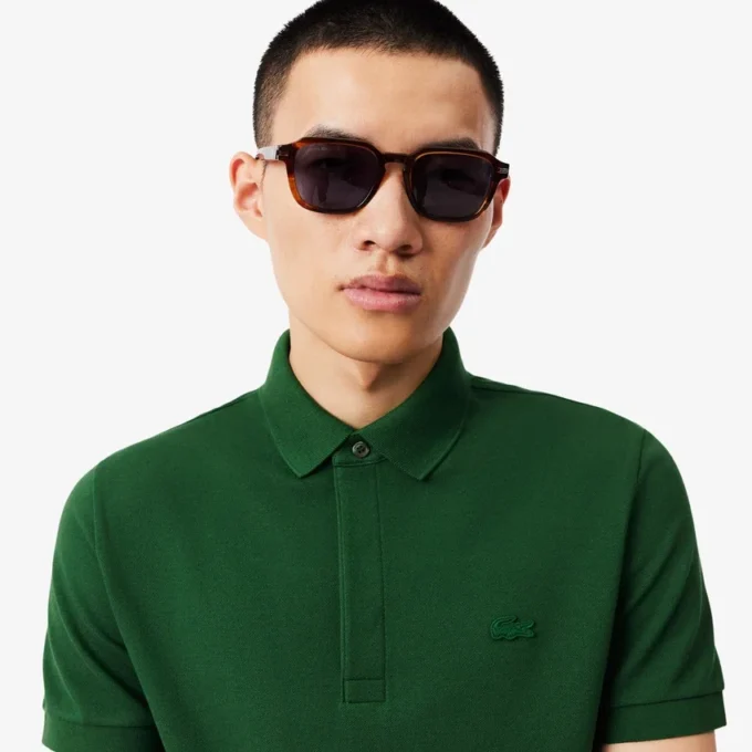 Heren Regular Fit Paris Stretch Piqué Polo