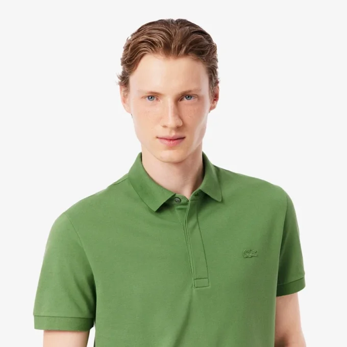 Heren Regular Fit Paris Stretch Piqué Polo