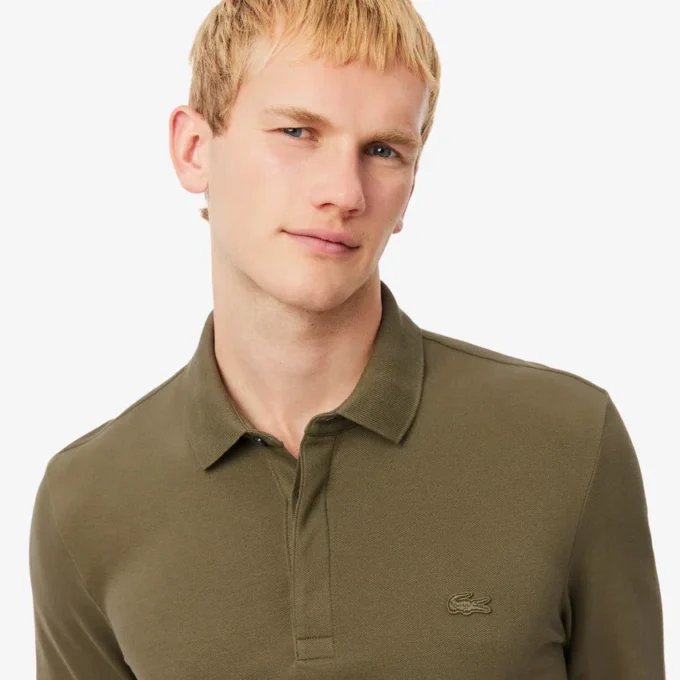 Heren Regular Fit Paris Stretch Piqué Polo