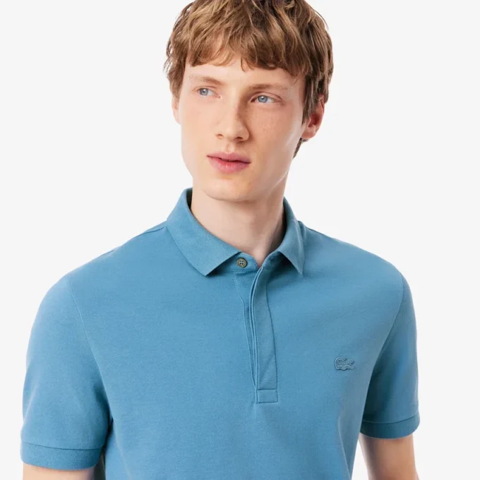 Heren Regular Fit Paris Stretch Piqué Polo