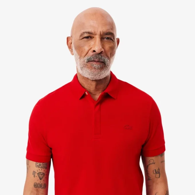 Heren Regular Fit Paris Stretch Piqué Polo