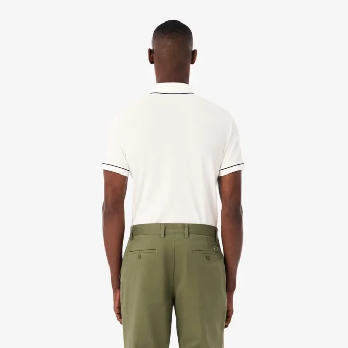 Heren Regular Fit Paris Stretch Piqué Polo