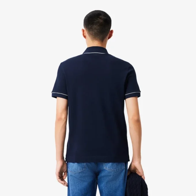 Heren Regular Fit Paris Stretch Piqué Polo