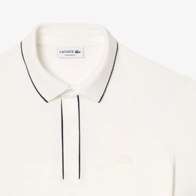 Heren Regular Fit Paris Stretch Piqué Polo