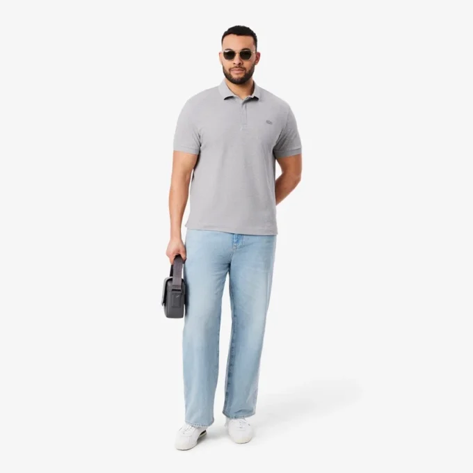 Heren Regular Fit Paris Stretch Piqué Polo