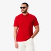 Heren Regular Fit Paris Stretch Piqué Polo