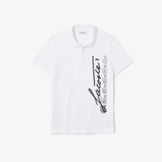 Heren Regular Fit Signature katoenen piqué Polo