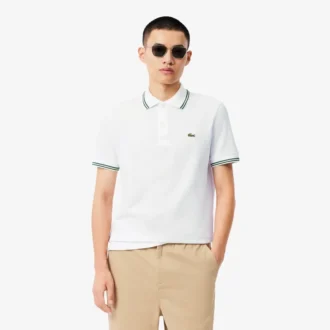 Heren Regular Fit Trim Accent L.12.12 Polo