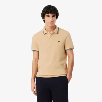 Heren Regular Fit Trim Accent L.12.12 Polo