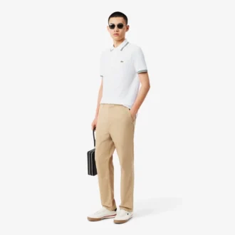 Heren Regular Fit Trim Accent L.12.12 Polo