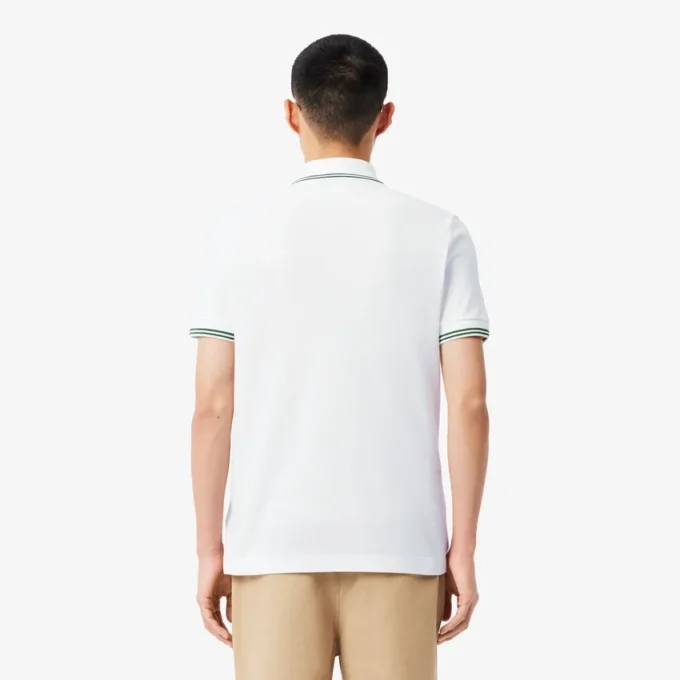 Heren Regular Fit Trim Accent L.12.12 Polo