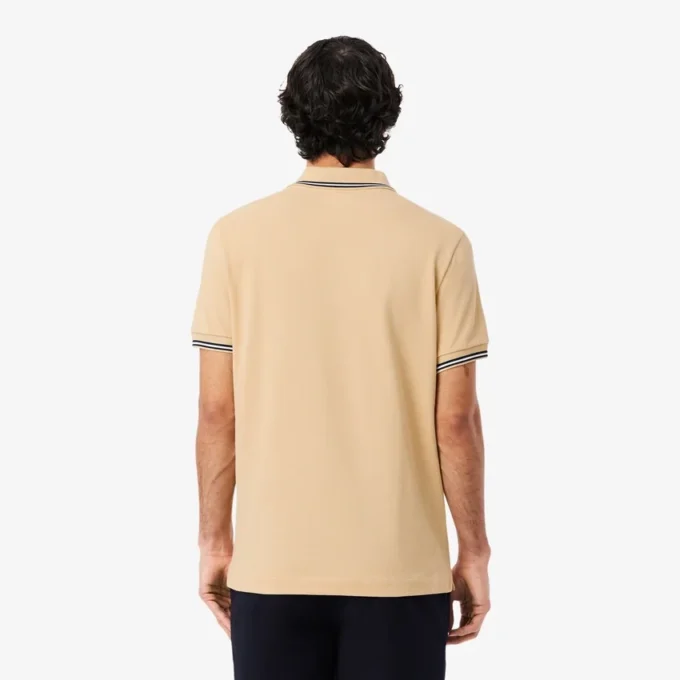 Heren Regular Fit Trim Accent L.12.12 Polo