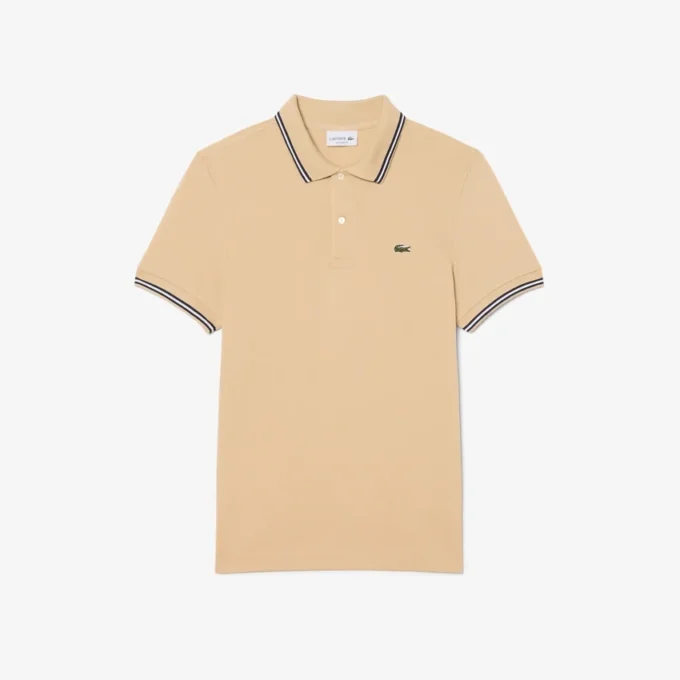 Heren Regular Fit Trim Accent L.12.12 Polo