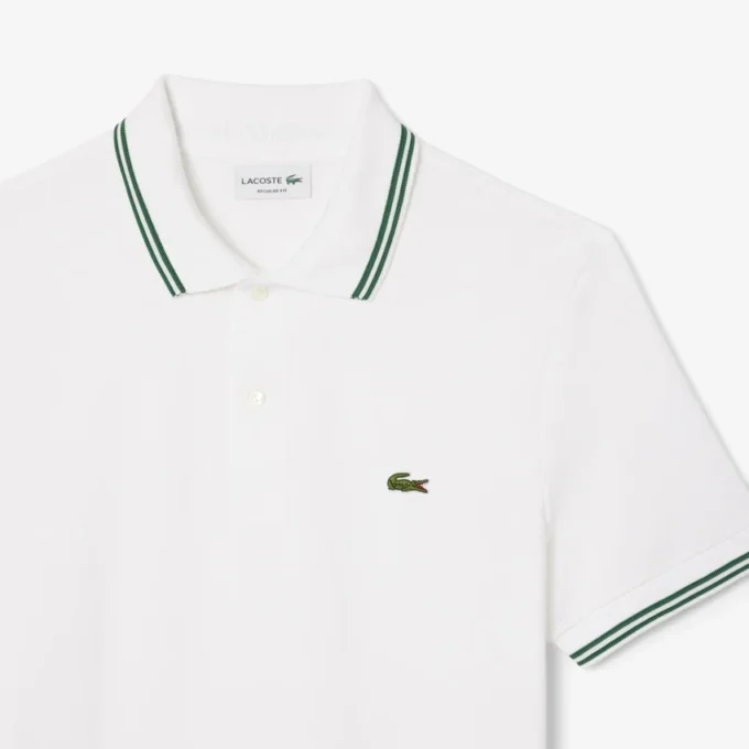 Heren Regular Fit Trim Accent L.12.12 Polo