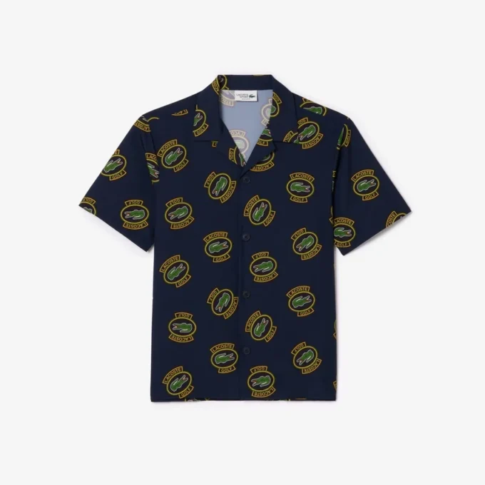 Heren Regular Hawaii Fit UV-beschermend Golfshirt