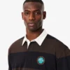 Heren Relaxed Fit gestreept rugbypolo