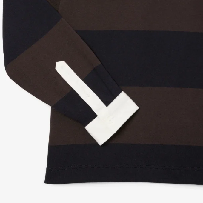 Heren Relaxed Fit gestreept rugbypolo