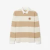 Heren Relaxed Fit gestreepte rugbypolo