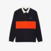 Heren rugby shirt met relaxte pasvorm van katoen