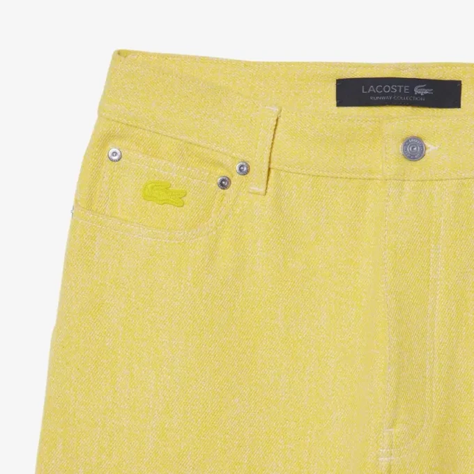 Heren Runway-jeans met wijde pijpen
