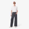 Heren Runway Wide Leg Selvedge Jeans