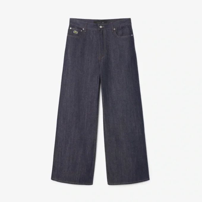Heren Runway Wide Leg Selvedge Jeans