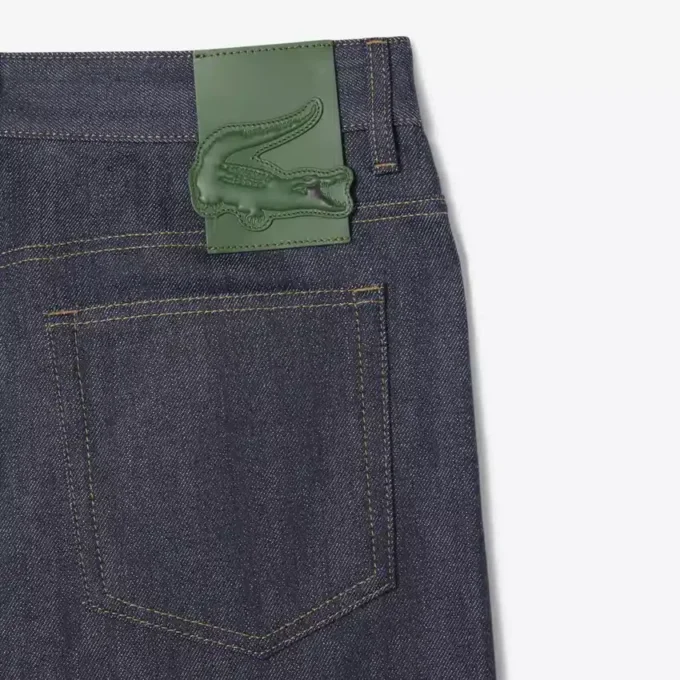 Heren Runway Wide Leg Selvedge Jeans