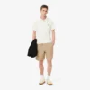 Heren short met reguliere pasvorm van wolmix The Blend