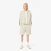 Heren short met reguliere pasvorm van wolmix The Blend