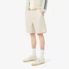Heren short met reguliere pasvorm van wolmix The Blend