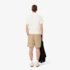 Heren short met reguliere pasvorm van wolmix The Blend