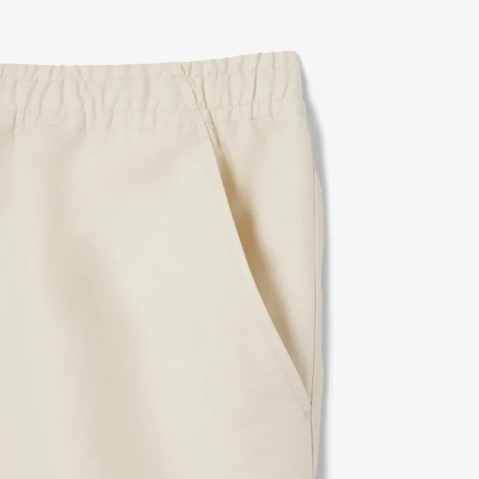 Heren short met reguliere pasvorm van wolmix The Blend