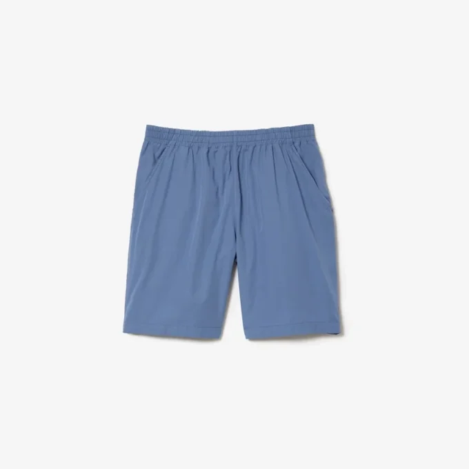 Heren short met relaxte pasvorm en gewassen effect